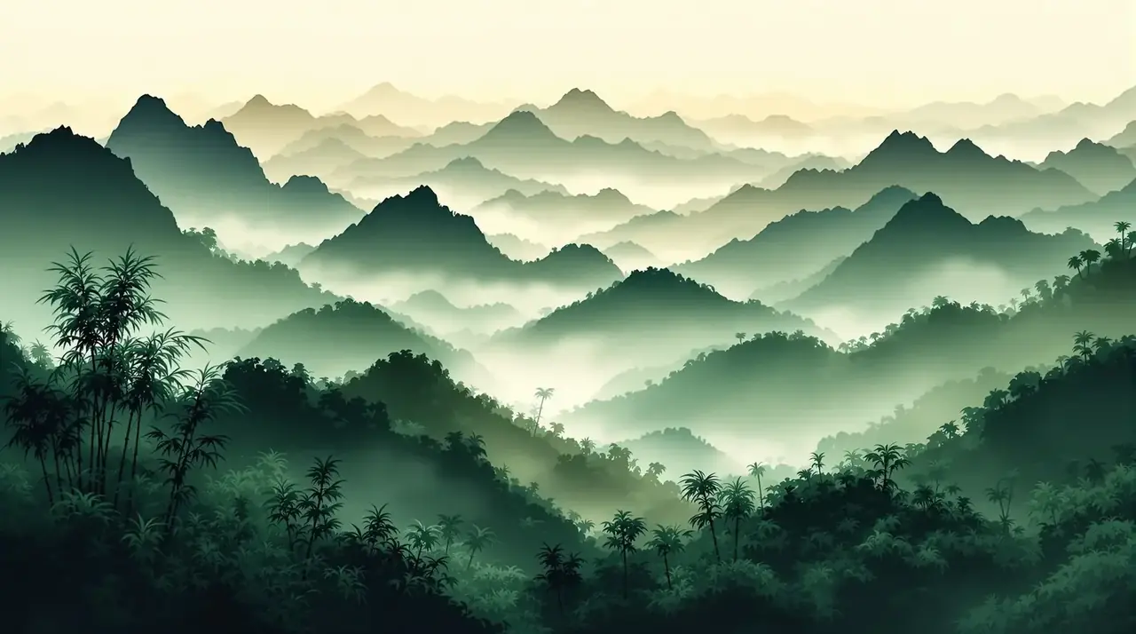 竹影千山